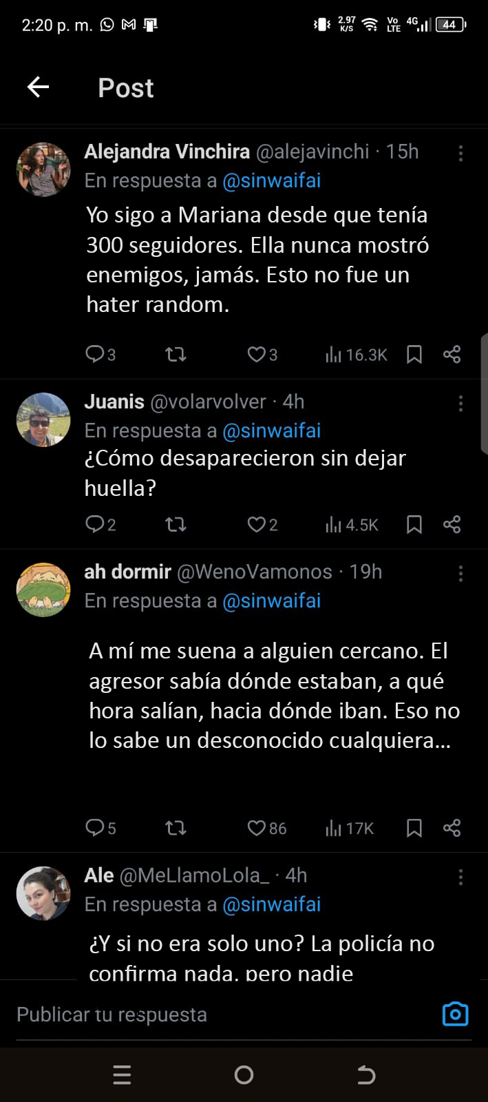 Pronunciamiento Presidencial